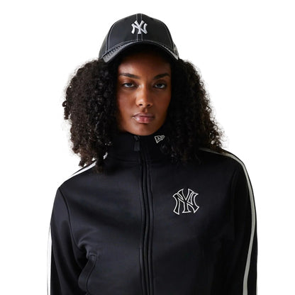 Top Donna New Era MLB Midi Logo Track Top NEYYAN NERO
