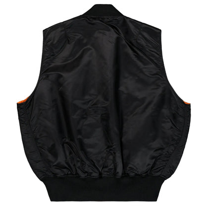 Smanicato Alpha Industries MA-1 Vest NERO