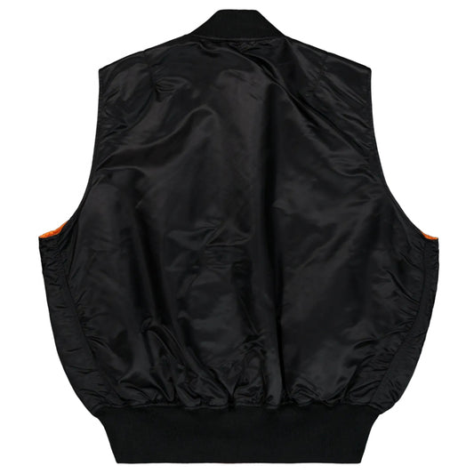 Smanicato Alpha Industries MA-1 Vest NERO