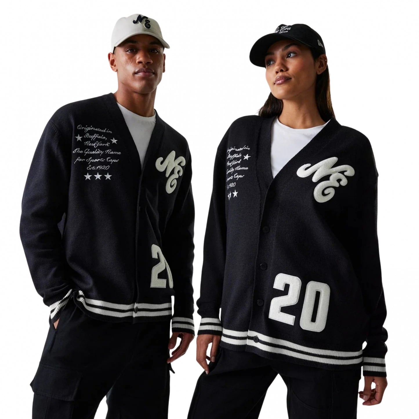 Cardigan New Era Knit Cardigan NERO