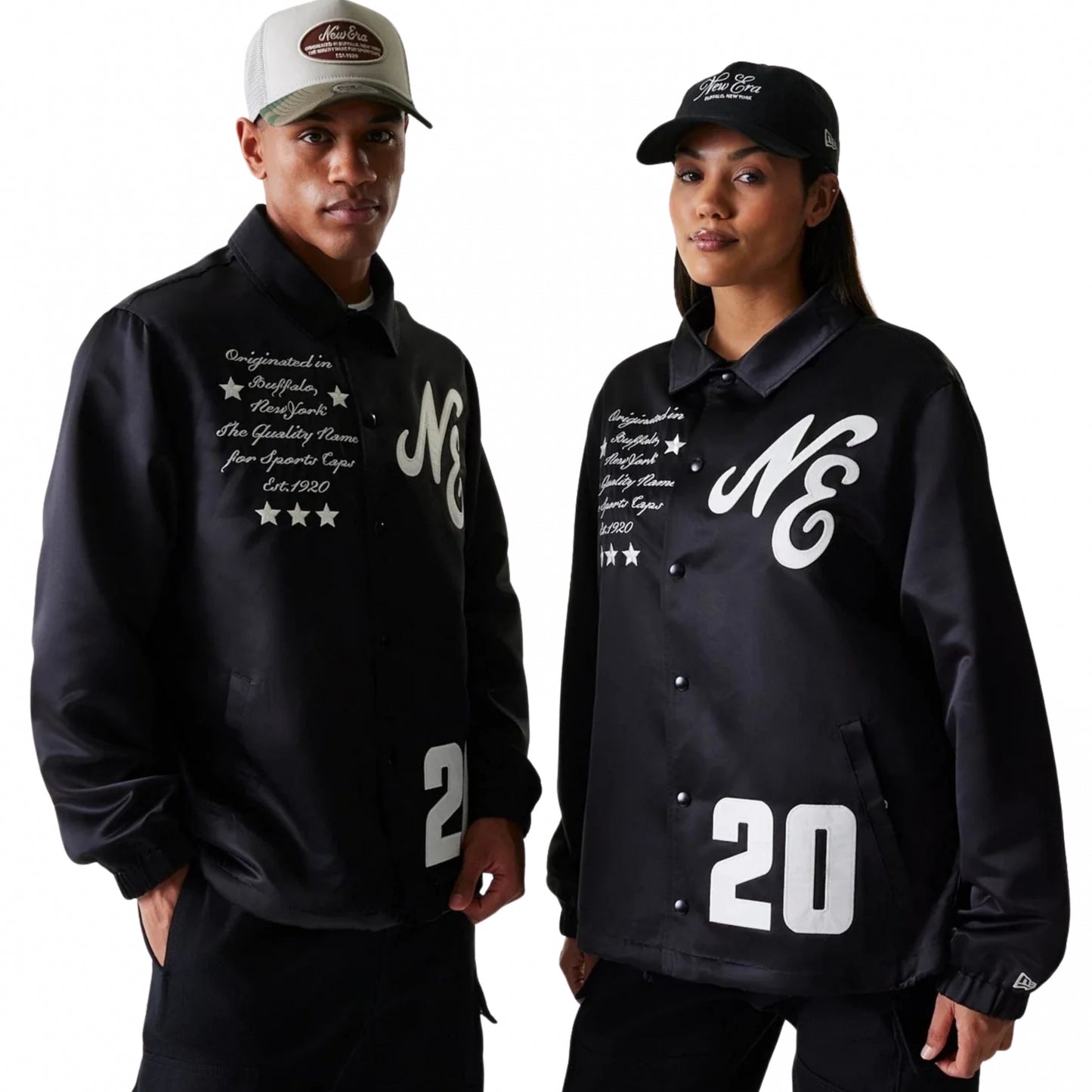 Giacca New Era Coaches Jacket NERO