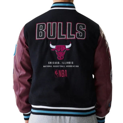 Giacca New Era NBA Patch Varsity CHIBUL NERO