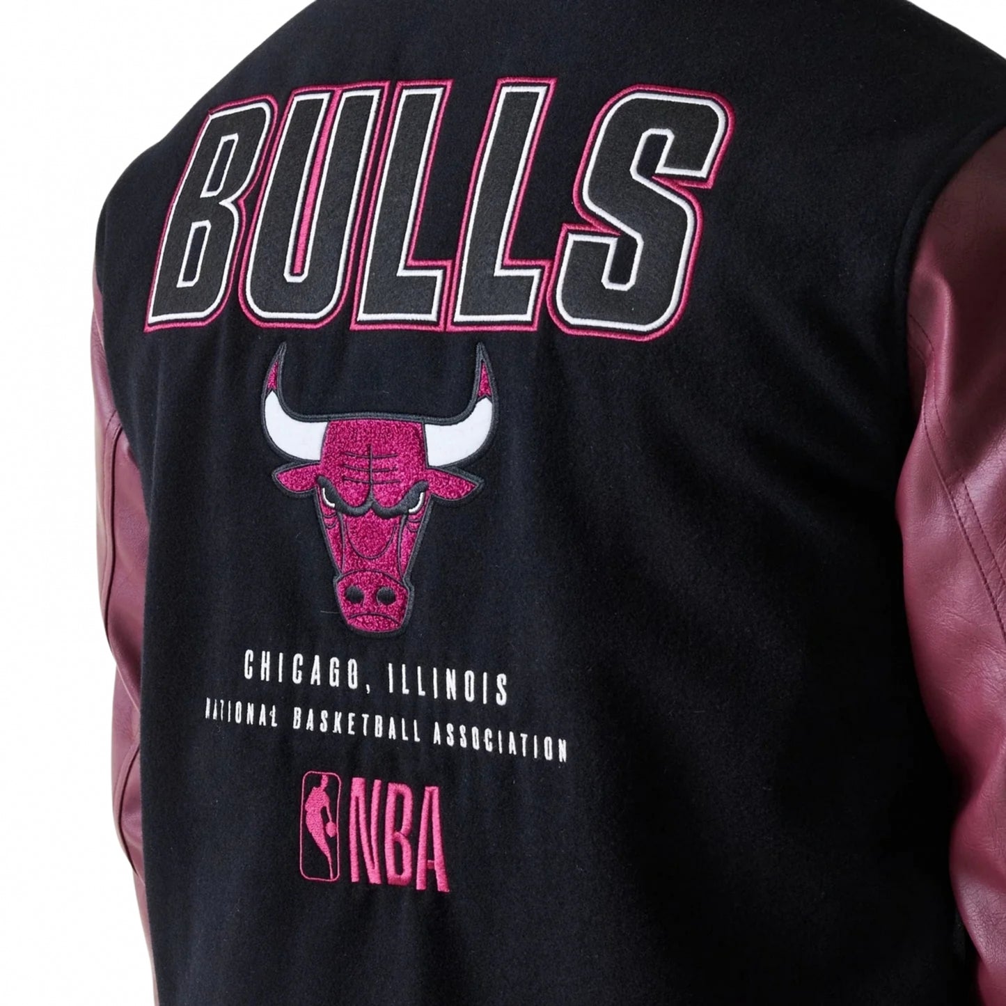 Giacca New Era NBA Patch Varsity CHIBUL NERO