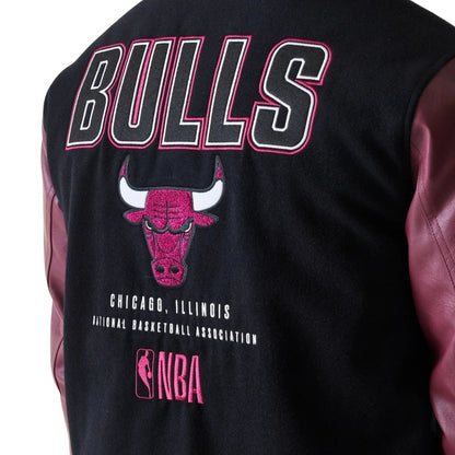 Giacca New Era NBA Patch Varsity CHIBUL NERO