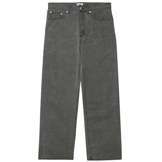 Jeans Obey Classic Wrinkle Baggy Denim NERO