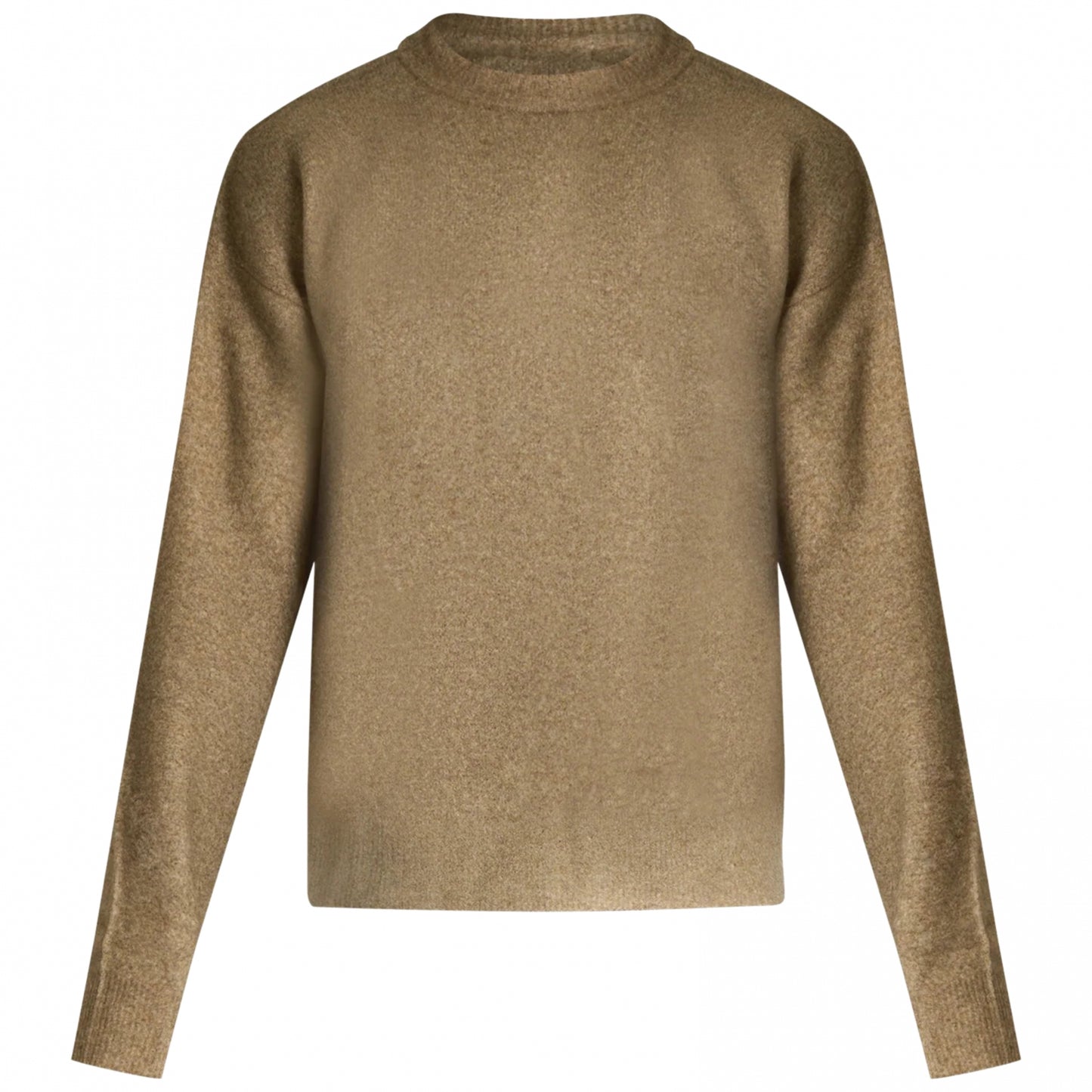 Felpa Amish Crew Neck Over Spray Texture VERDE