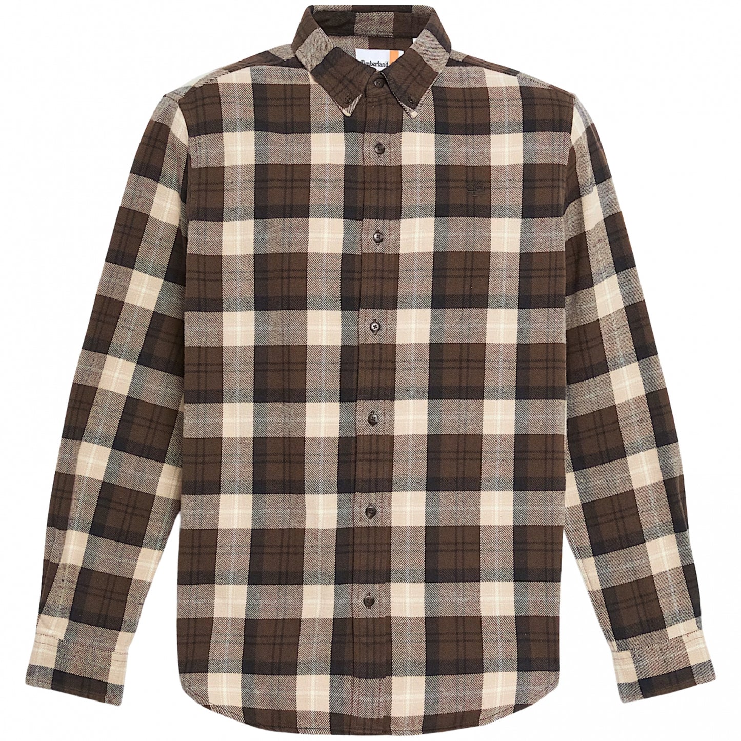 Camicia Timberland Midweight Flannel Check Shirt MARRONE
