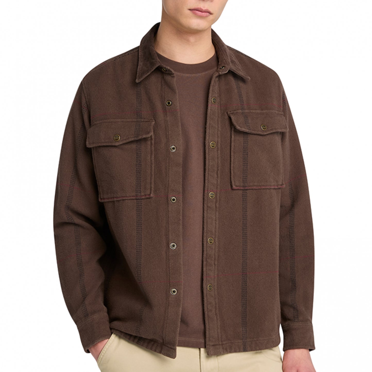 Camicia Timberland Corduroy Collar Utility