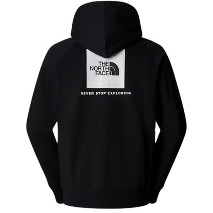 Felpa TNF Raglan Red Box NSE Hoodie