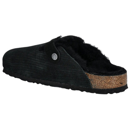 Sandalo Birkenstock Boston Shearling NERO