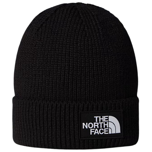 Cappello TNF Logo Box Cuffed Beanie NERO