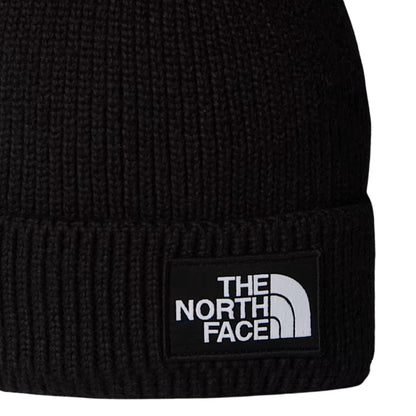 Cappello TNF Logo Box Cuffed Beanie NERO