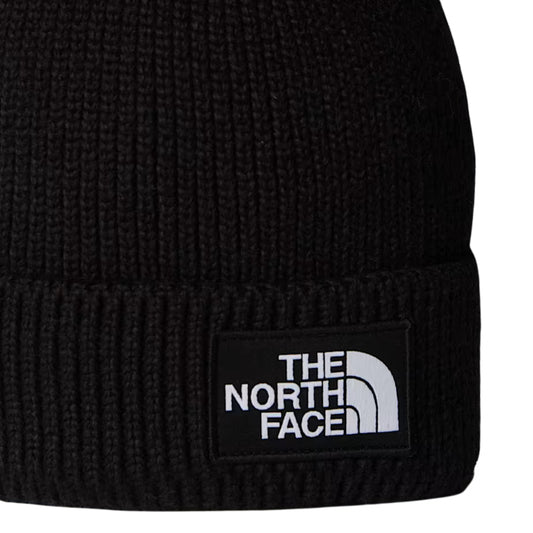 Cappello TNF Logo Box Cuffed Beanie NERO