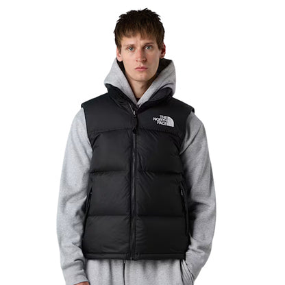 Smanicato TNF 96 Retro Nuptse Vest NERO