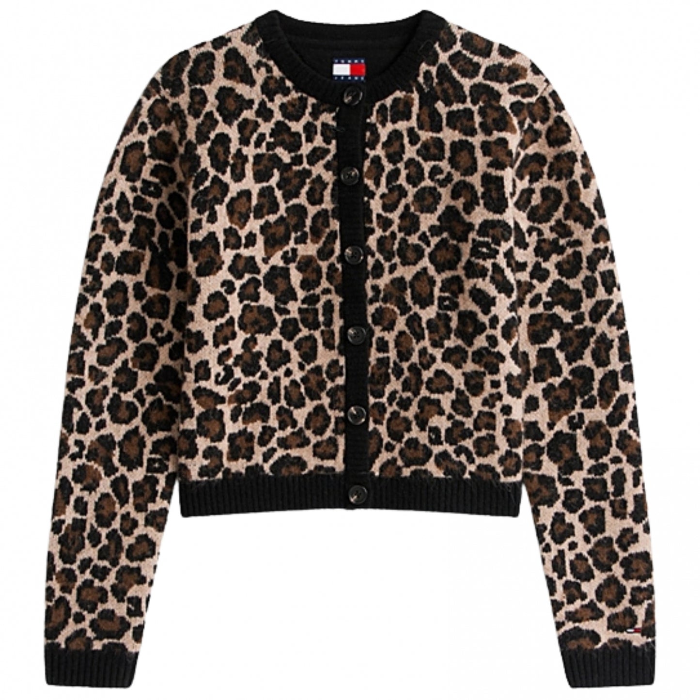 Cardigan Tommy Jeans Leopard Cardigan LEOPARDATO