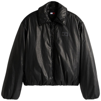 Giubbino Tommy Jeans Oiled Padded Jacket NERO