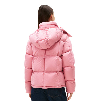 Giubbino Tommy Jeans Alaska Grid Down Jacket ROSA