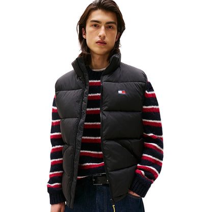 Smanicato Tommy Jeans Vail Puffer Vest NERO