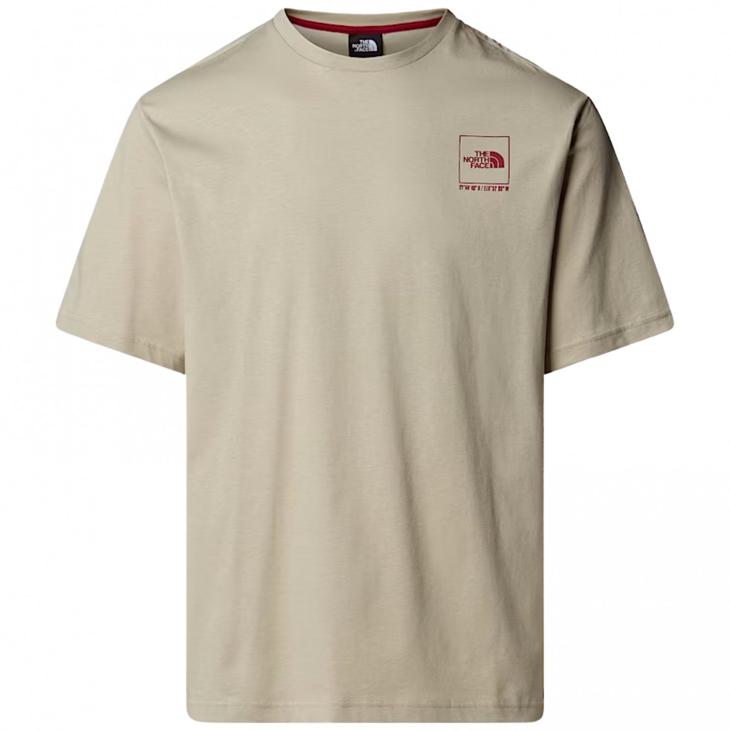 Maglietta TNF Coordinates Relaxed SS Tee GRIGIO