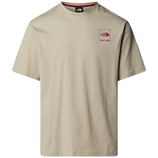 Maglietta TNF Coordinates Relaxed SS Tee GRIGIO
