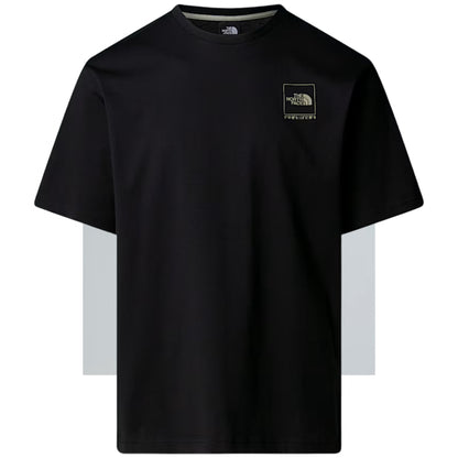 Maglietta TNF Coordinates Relaxed SS Tee NERO