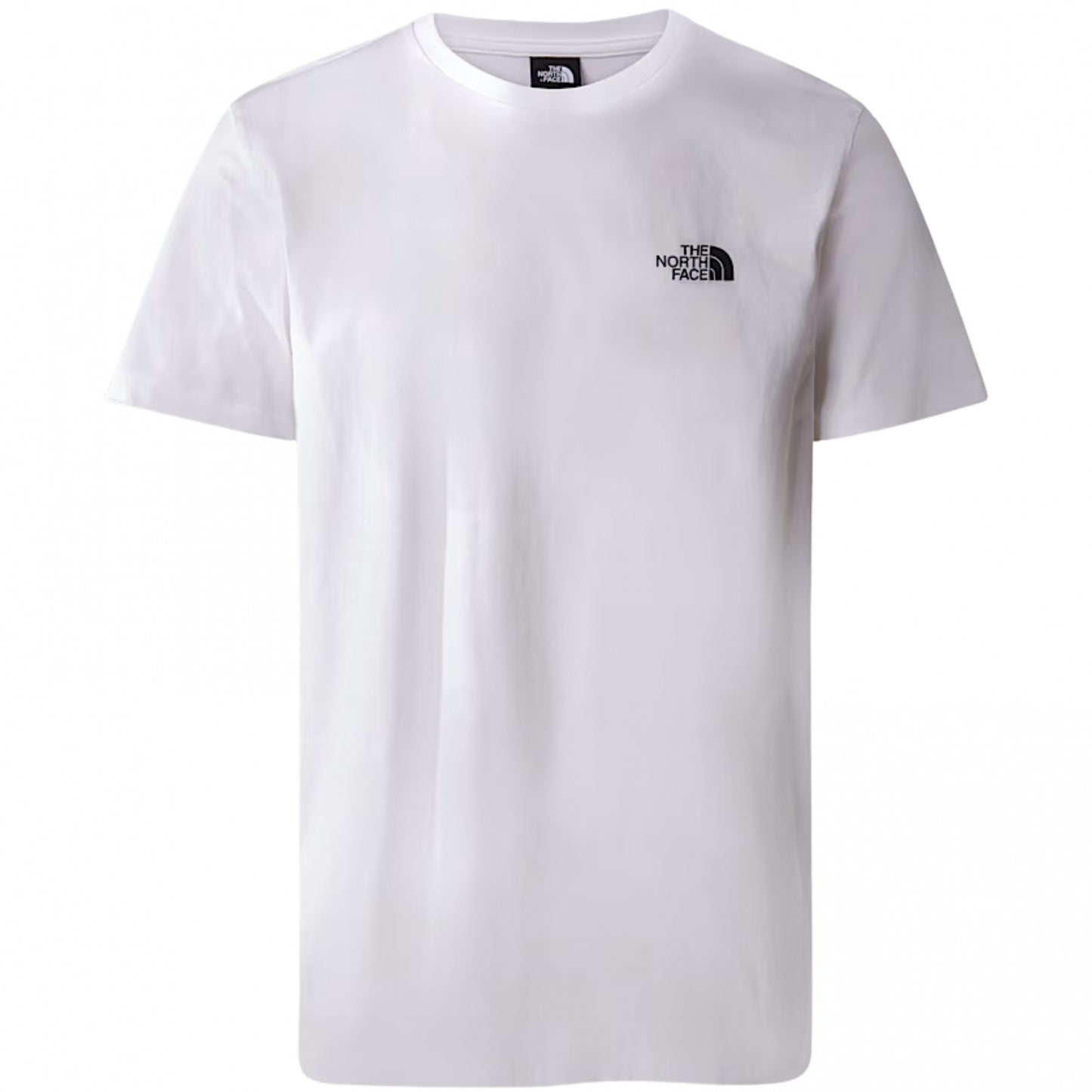 Maglietta TNF SS Simple Dome Tee BIANCO