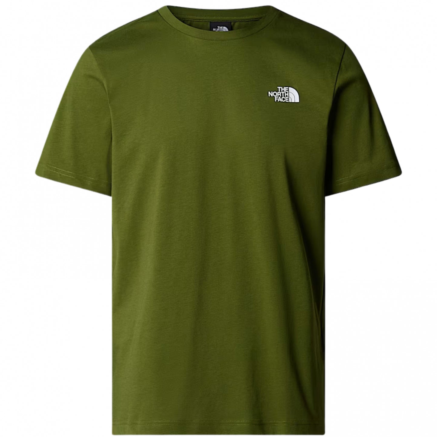 Maglietta TNF SS Box Never Stop Exploring Tee VERDE