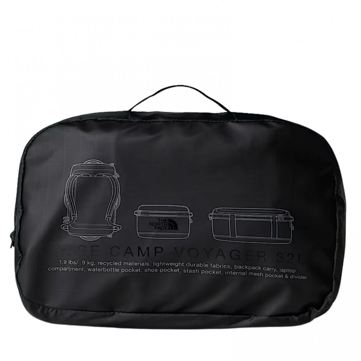 Borsone TNF BCV Duffel 32L NERO