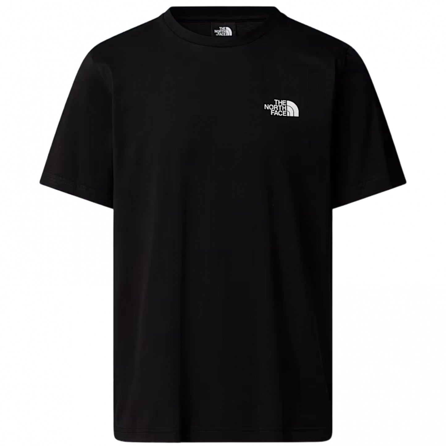 Maglietta TNF Vertical Logo SS Tee NERO
