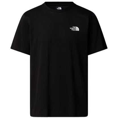 Maglietta TNF Vertical Logo SS Tee NERO
