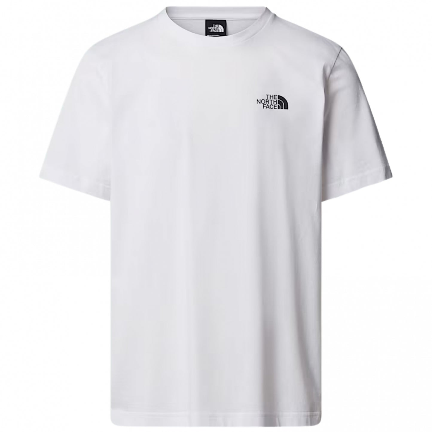Maglietta TNF Vertical Logo SS Tee BIANCO