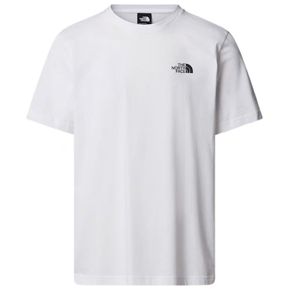 Maglietta TNF Vertical Logo SS Tee BIANCO