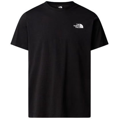 Maglietta TNF Mountain Sketch SS Tee NERO