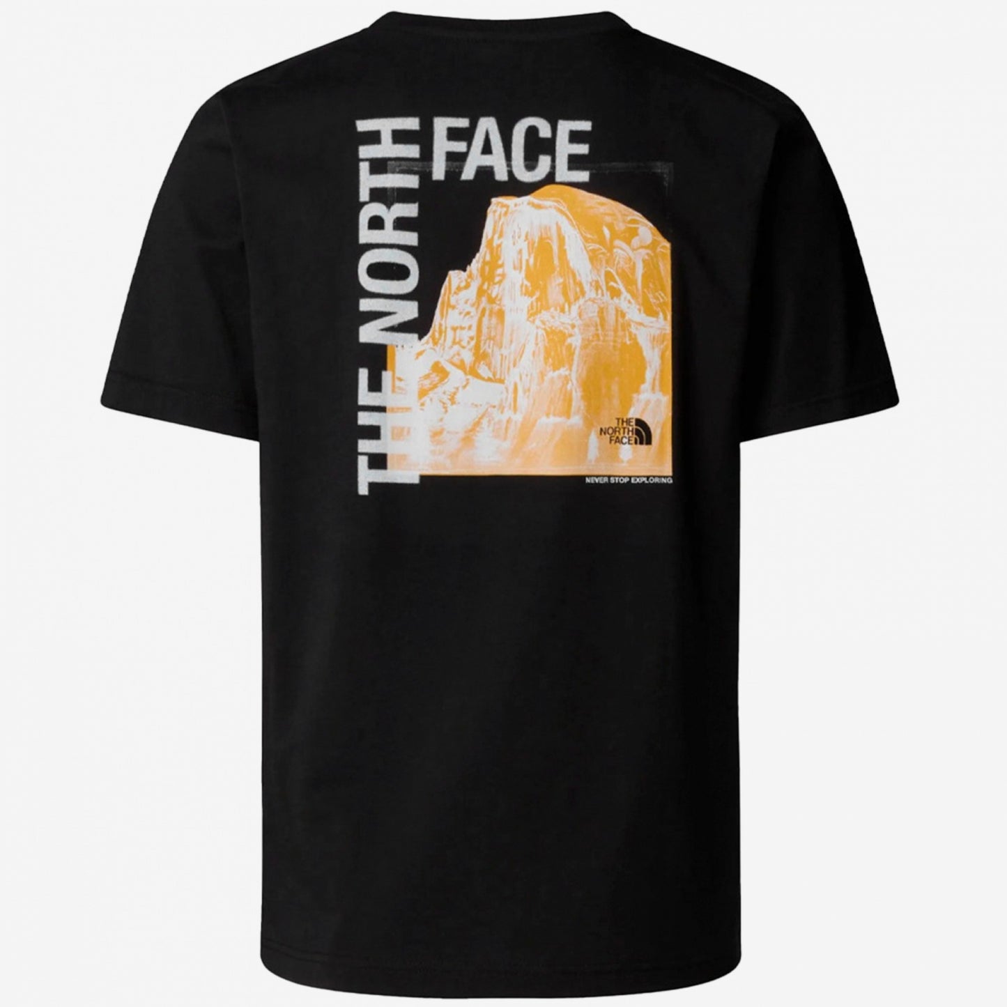 Maglietta TNF Half Dome Photo SS Tee NERO