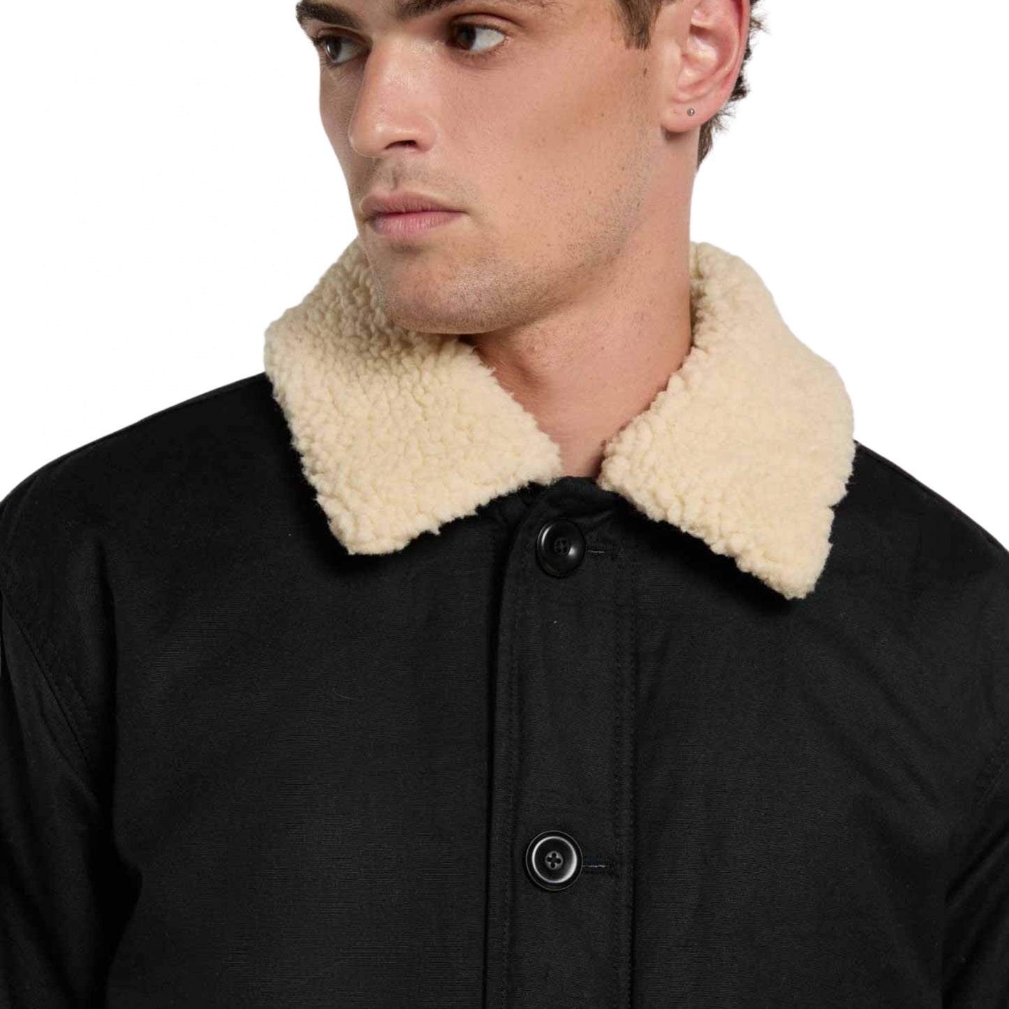 Giacca Dickies Sangrey Waxed Jacket NERO