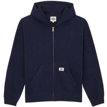 Felpa Dickies Mineral Full Zip Hoodie BLU