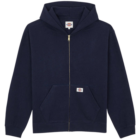 Felpa Dickies Mineral Full Zip Hoodie BLU