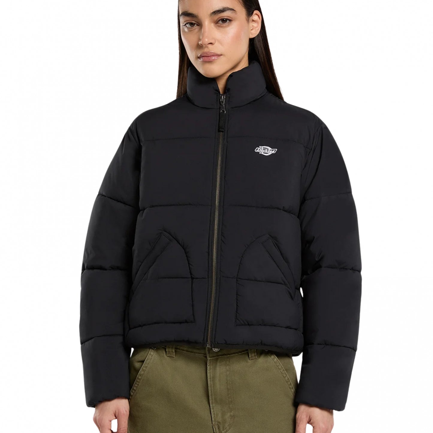 Giubbino Donna Dickeis Summerdale Puffer NERO