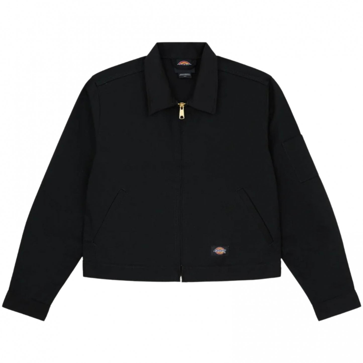 Giacca Donna Dickies Unlined Cropped Ike Jacket NERO