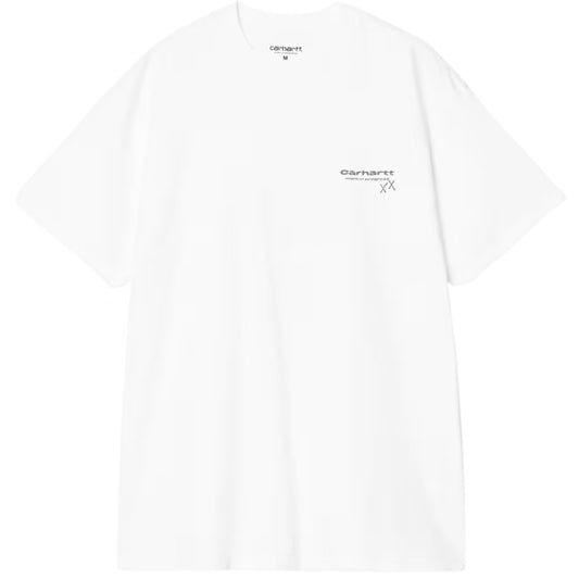 Maglietta Carhartt WIP S/S Garble BIANCO