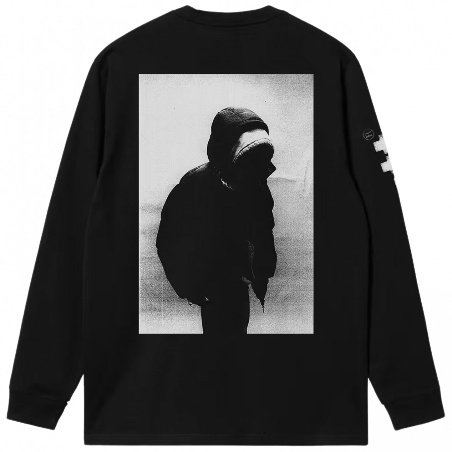 Maglietta Carhartt WIP LS Archive Script Tee NERO