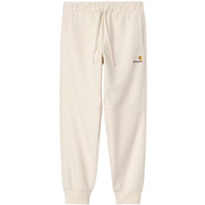 Pantalone Carhartt WIP American Script Jogging BEIGE