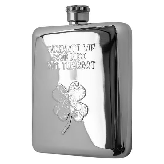 Fiasco Carhartt WIP Clover Flask ARGENTO