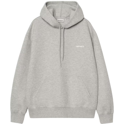 Felpa Carhartt WIP Hooded Alda Sweat GRIGIO