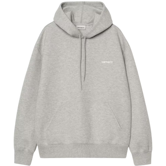 Felpa Carhartt WIP Hooded Alda Sweat GRIGIO