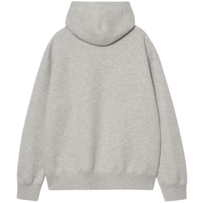 Felpa Carhartt WIP Hooded Alda Sweat GRIGIO