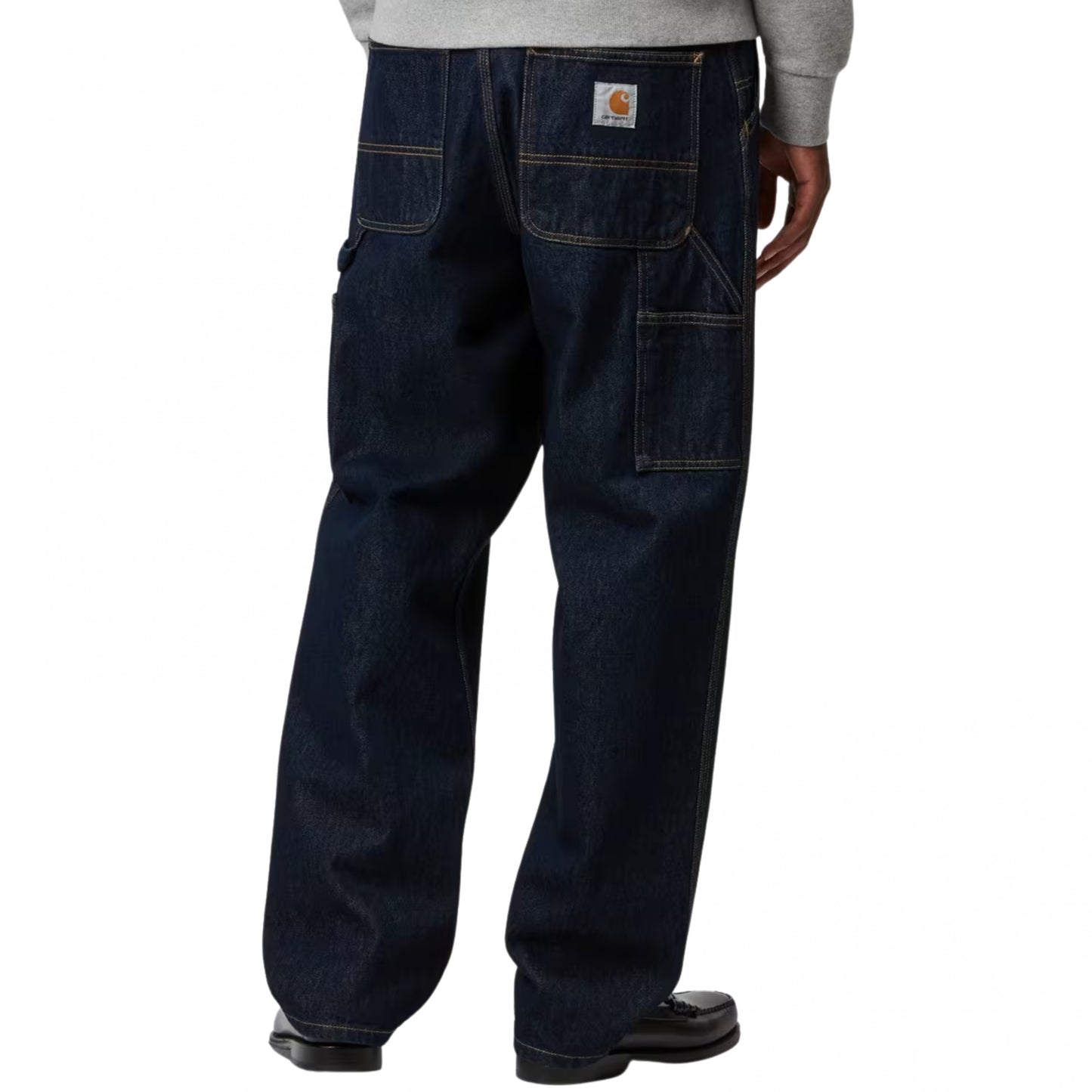 Pantalone Carhartt WIP Single Knee Pant BLU