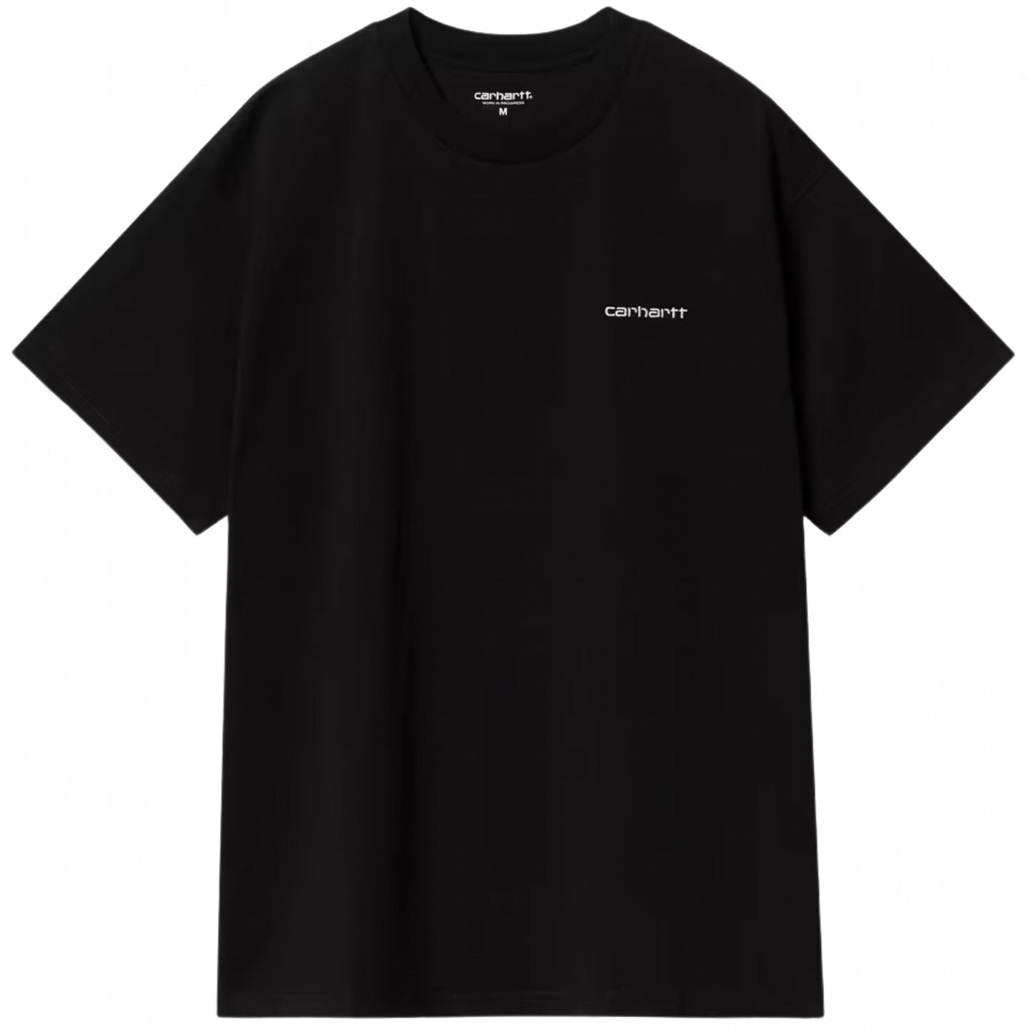 Maglietta Carhartt WIP SS Script Embroidery Tee NERO