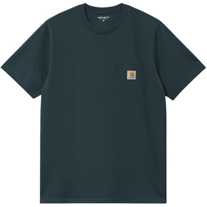 Maglietta Carhartt WIP SS Pocket Tee VERDE