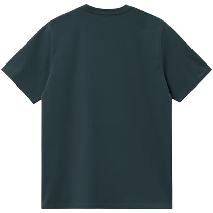 Maglietta Carhartt WIP SS Pocket Tee VERDE